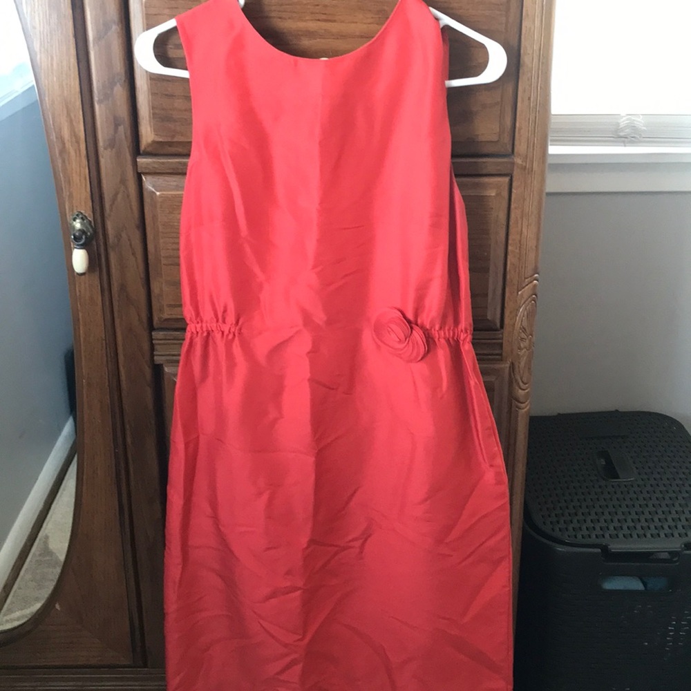 J crew silk dress